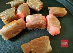 火腿肠手抓饼卷的做法图解8