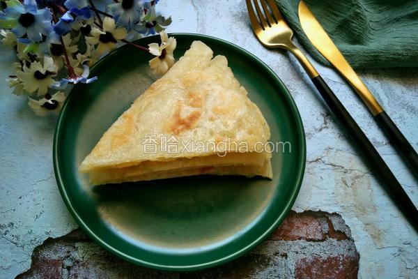 白芝麻面粉饼