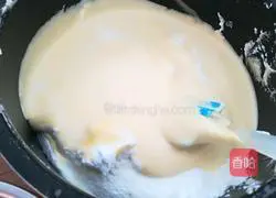 Illustration of how to make 8-inch hot noodle chiffon cake 7