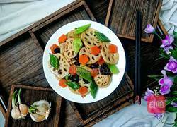 快手荷塘小炒的做法图解8