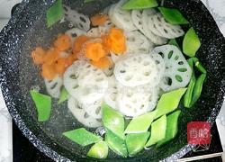 快手荷塘小炒的做法图解2