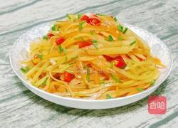凉拌土豆胡萝卜丝的做法图解16