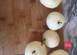 Illustration of how to make rock sugar snow pear (super simple low-end version) 1