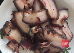 炒腊肉的做法图解1