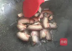 Illustration of how to make fried bacon 2