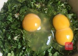 荠菜炒蛋的做法图解2