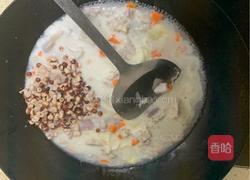 椰汁芡实香芋煲的做法图解6