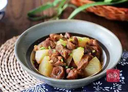 Illustration of Beef Stewed White Radish 11