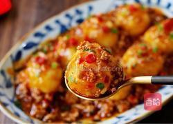 团团圆圆肉末土豆球的做法图解14