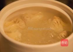 鸡汤馄饨，汤底香醇的做法图解6