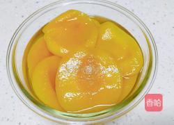 滴水不加的黄桃罐头的做法图解7