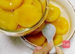 滴水不加的黄桃罐头的做法图解6