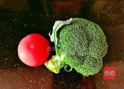 绿树红花的做法图解2