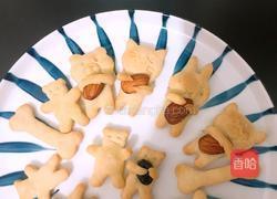 小熊抱坚果饼干的做法图解13