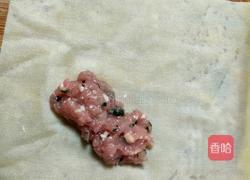 冬笋肉末百叶包的做法图解3