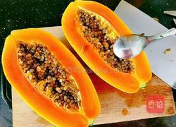 香菇木瓜的做法图解4