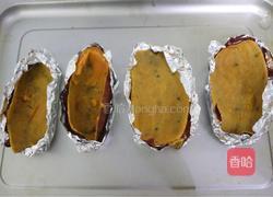 芝士片焗红薯的做法图解2