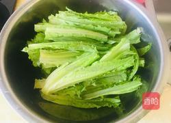 蒜香油麦菜的做法图解2