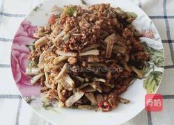 卜豆角炒肉末的做法图解11