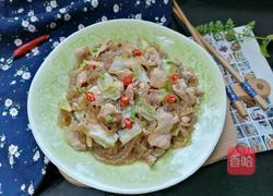 粉条炒肉的做法图解12