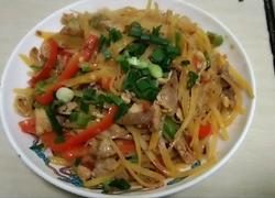 土豆炒肉丝