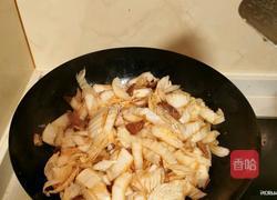 白菜炖肉的做法图解2