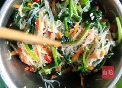 菠菜拌粉丝的做法图解14