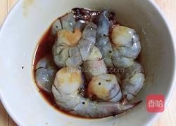 菠萝虾仁炒饭的做法图解5