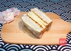 芋泥肉松三明治的做法图解9