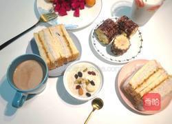 芋泥肉松三明治的做法图解10