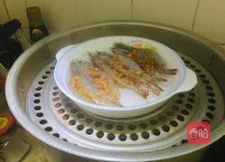 蒜蓉粉丝开背虾的做法图解6