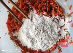 爱心小菜饼的做法图解4