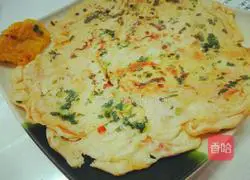 Illustration of how to make hand-caught scallion pancakes (for 2 people) 8