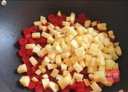 腊肠焖饭的做法图解4