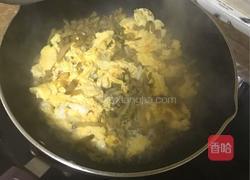 榨菜炒蛋的做法图解9