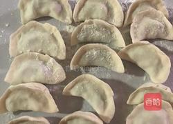 韭菜鸡蛋虾米水饺的做法图解6