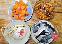 人参虫草花响螺胡萝卜乌鸡汤的做法图解6