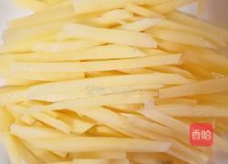 简单制作薯条的做法图解3