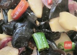 虾仁木耳炒山药的做法图解12