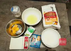 Illustration of how to make an old-fashioned cake 1