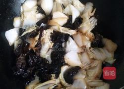 白菜片炒木耳的做法图解6