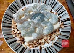 大虾蒸豆腐的做法图解8