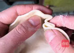 Illustration of how to make pork buns with chives 11