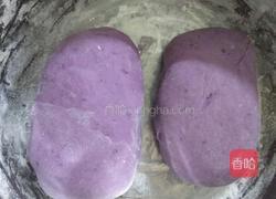 紫薯猫耳朵(油炸版)的做法图解5