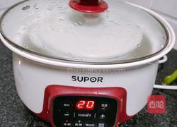 糯米黑豆淮山养生粥的做法图解4