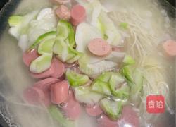 儿菜鸡蛋面条的做法图解10