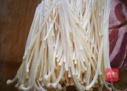 培根金针菇卷卷的做法图解2