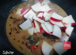 萝卜炖排骨的做法图解6