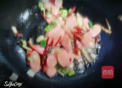 牛心菜火腿的做法图解2