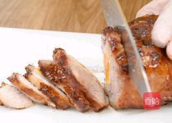 咸蛋黄酿叉烧的做法图解7